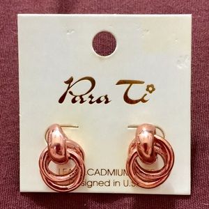 ‼️SALE‼️ Para Ti Rose Gold Earrings